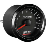 Lampa ������ ������ ������ ��������� ����� �� ����� ��� Black Analogue Series 9-32V 52mm - (10130)