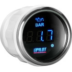 Lampa ������ ������ ������ ������� ����� �� ����� ��� Black Digital Series 9-32V 52mm - (10136)