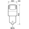 Lampa P21W 12V BA15s 680/400lm 6.500K ������ ����������� Led CAN-Bus ULTRA-Lumen Series 2���. - (58536)