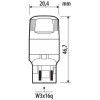 Lampa W21/5 (T20) 12V W3x16q 570/110+290/80lm ��������� ��� Led CAN-Bus ULTRA-Lumen Series 2���. - (58535)