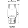 Lampa W21W (T20) 12V W3x16d 570/290lm ��������� ��� Led CAN-Bus ULTRA-Lumen Series 2���. - (58533)