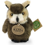 Rappa - Plush Realistic Toy Owl 13 Cm Eco-Friendly - (250550)