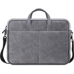 Defender Solid 15.6'' 39.6 Cm (15.6'') Toploader Bag Grey - (26088)