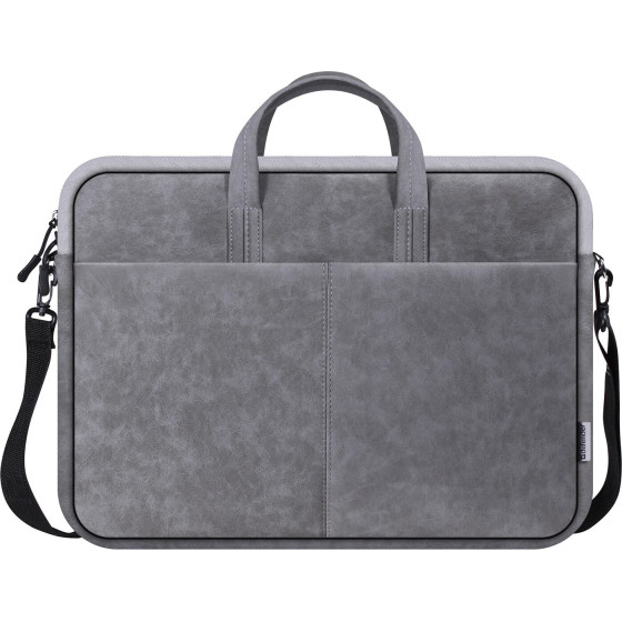Defender Solid 15.6'' 39.6 Cm (15.6'') Toploader Bag Grey - (26088)