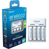 Panasonic Basic Usb Charger + 4x Aa Eneloop 2000 Mah - (K-KJ61MCD40USB)