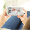 Motorola Electronic Nanny VM75 Video Monitor 5 White - (120MOTOVM75)