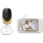 Motorola Electronic Nanny VM85 Connect Monitor 5 Wi-Fi White - (120MOTOBBMMVM85)