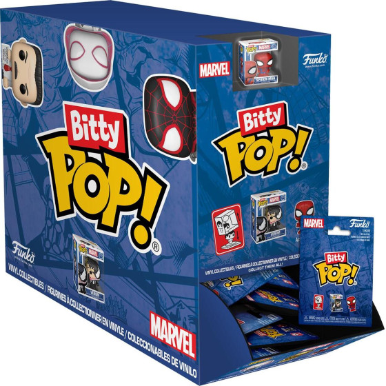 Funko Bitty Pop! Singles: Spider-Man Mystery Mini Figures (Blind Bag/Random) Vinyl Figures