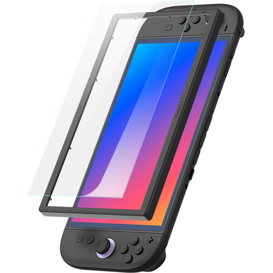 Dux Ducis Hd Tempered Glass For Nintendo Switch 2 With Installation Frame - (Hd Tempered Glass + Alignment Tool For Nintendo Switch 2 - Transparent)