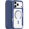 Dux Ducis Skin X Pro Iphone 17 Pro Max Case With Wallet, Magsafe Compatible - Blue - (Etui Dux Ducis Iphone 17 Pro Max Skin X Pro Blue)