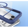 Dux Ducis Skin X Pro Iphone 17 Pro Max Case With Wallet, Magsafe Compatible - Blue - (Etui Dux Ducis Iphone 17 Pro Max Skin X Pro Blue)