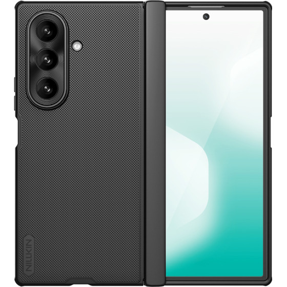 Nillkin Super Frosted Shield Fold Magnetic Case For Samsung Galaxy Z Fold 7 Compatible With Magsafe - Black - (Super Frosted Shield Fold Magnetic Case Sam Z Fold 7 Black)