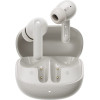 QCY Buds Anc Cream Grey (HT15) - 45db Anc Tws Earbuds 35h 5 Mic ENC, ear-Canal Adaptive tech, - (QCY-HT15 Cream Grey)