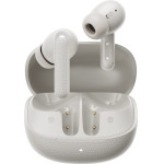 QCY Buds Anc Cream Grey (HT15) - 45db Anc Tws Earbuds 35h 5 Mic ENC, ear-Canal Adaptive tech, - (QCY-HT15 Cream Grey)