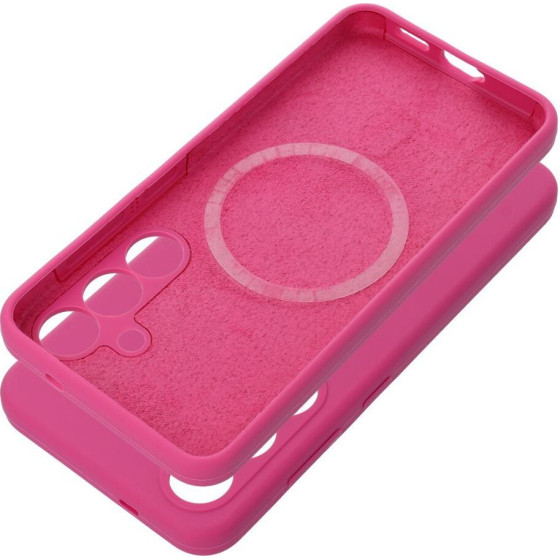 Case Silicone 2mm For Honor 400 Smart Compatible With Magsafe Pink OEM