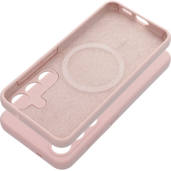 Case Silicone 2mm For Honor 400 Smart Compatible With Magsafe Sand Pink OEM