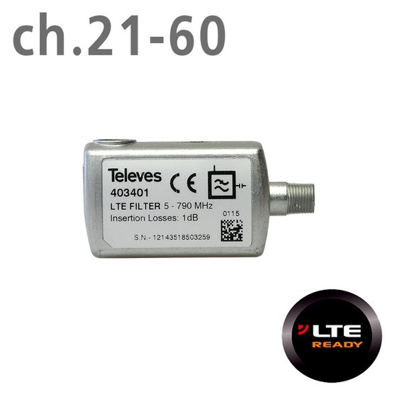 Televes 403401 ������ LTE (CH.21-60) F