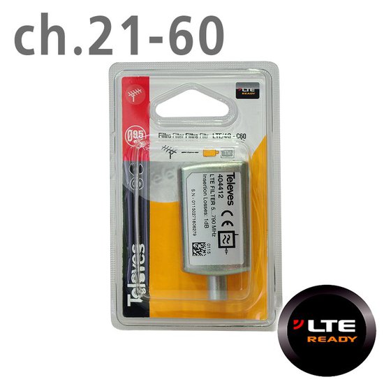 Televes 404412 ������ LTE (CH.21-60) IEC BLISTER