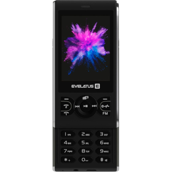Evelatus Cell phone MYRIAD DS Graphite Black - (EMY01BK)