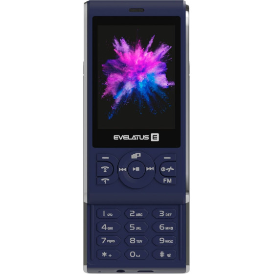 Evelatus Cell phone MYRIAD DS Midnight Blue - (EMY01DB)