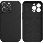 iLike Back panel cover Samsung Galaxy A14 5G / Galaxy A14 silicone cover Black