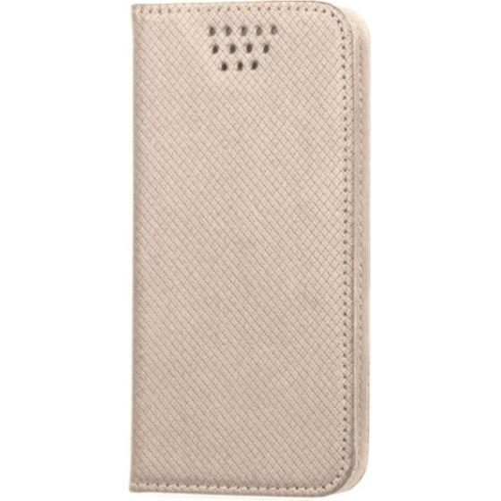 iLike Book case Universal Smart Universal Magnet case 6,1-6,7 Gold - (GSM113909)