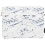 iLike Laptop Bag 15-16 Inches Fabric Laptop Bag With Strap Marble White - (ILIUN15LBMW)