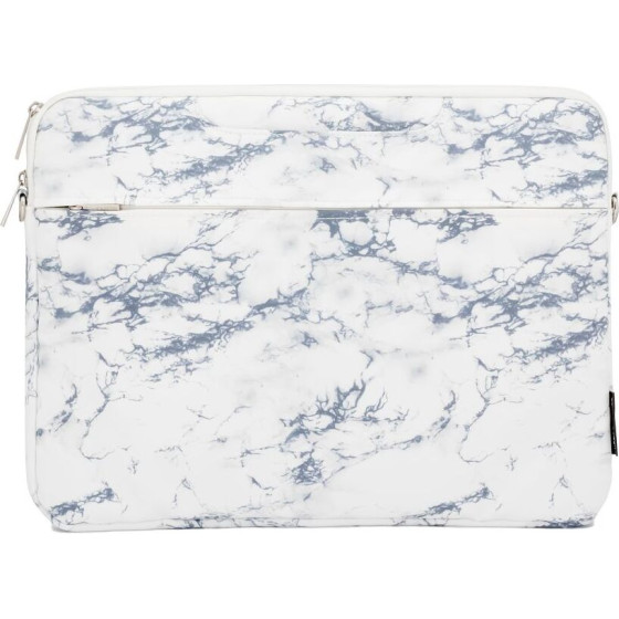 iLike Laptop Bag 15-16 Inches Fabric Laptop Bag With Strap Marble White - (ILIUN15LBMW)
