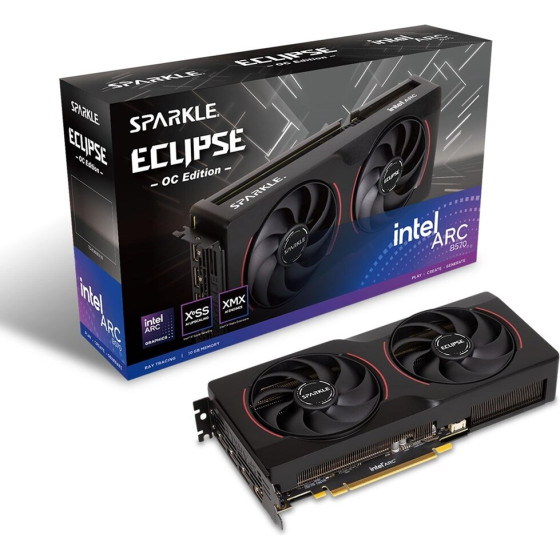 SPARKLE Intel Arc B570 ECLIPSE OC 10GB graphics card - (SB570GB-10GOC)