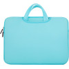 Hurtel Universal Laptop Bag 15.6'' - Light Blue 9145576261309 - (Laptop Neopren Handbag 15,6' Light Blue)