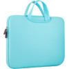 Hurtel Universal Laptop Bag 15.6'' - Light Blue 9145576261309 - (Laptop Neopren Handbag 15,6' Light Blue)