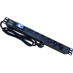��������� 6 ������ 1U Power On �� �������� ���������� - (PDU-CB-6)