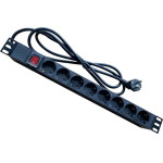 ��������� 8 ������ 1U Power On �� �������� - (PDU-8)