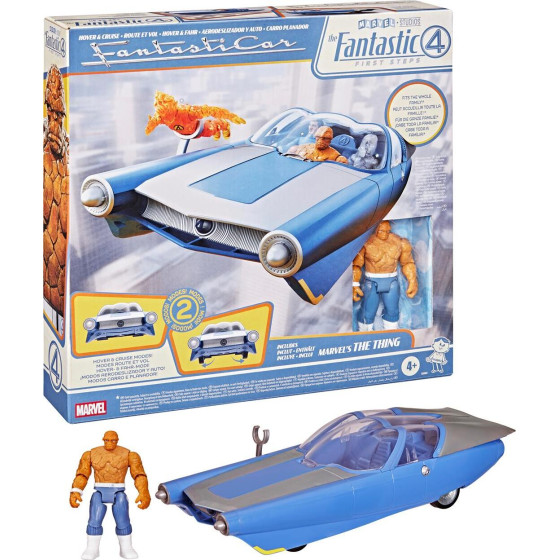 Hasbro Fantastic Four: Vehicles - Vehicle And 4 Figure (G0983)