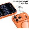 Tech-Protect Magmat Magsafe Iphone 17 Pro Cosmic ORANGE/CLEAR