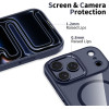 Tech-Protect Magmat Magsafe Iphone 17 Pro Deep BLUE/CLEAR