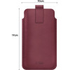 Tech-Protect SM65 Universal Phone Pouch 6.0-6.9 Inch MULBERRY