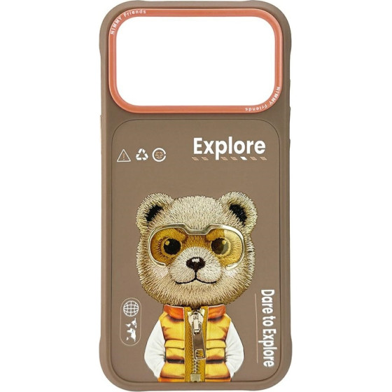 Nimmy Cool&Cute 2.0 Bear Case For Iphone 17 Pro - Beige - (NIM000209-0)