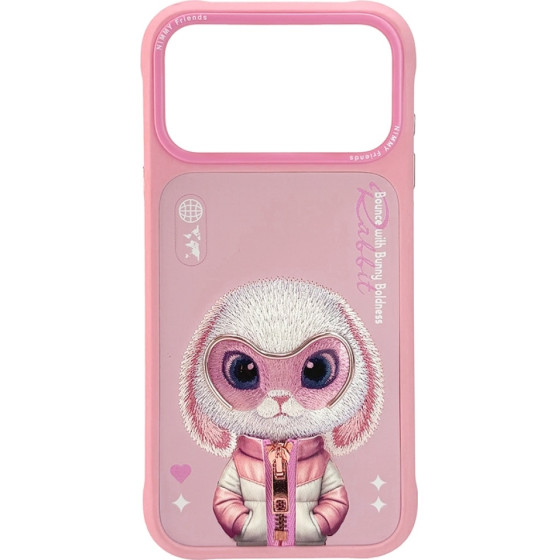 Nimmy Cool&Cute 2.0 Rabbit Case For Iphone 17 Pro - Pink - (NIM000221-0)