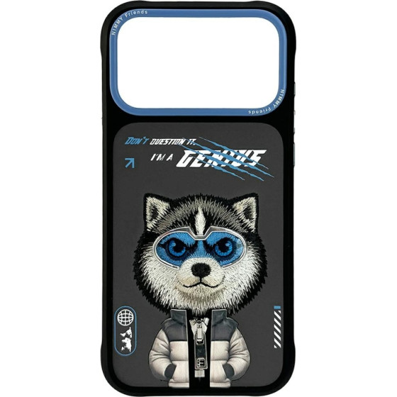 Nimmy Cool&Cute 2.0 Wolf Case For Iphone 17 Pro - Black - (NIM000215-0)
