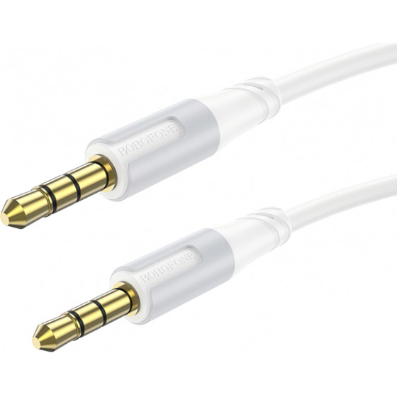 Borofone 3.5mm To 3.5mm Audio Cable BL19 Creator, 1m, White
