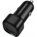 Borofone Car Charger BZ34 Cloud, 18W, 3A, 1 x USB-A, Black