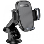 Borofone Car Holder BH53 Windy, 4.5iNch - 6.7inch, Black
