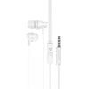 Borofone Handsfree 3.5mm BM61 Wanderer, White