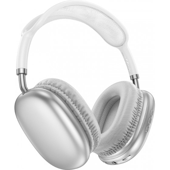 Borofone Handsfree Bluetooth BO22 Plus Elegant, Silver