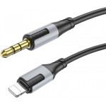 Borofone Lightning To 3.5mm Audio Cable BL19 Creator, 1m, Black