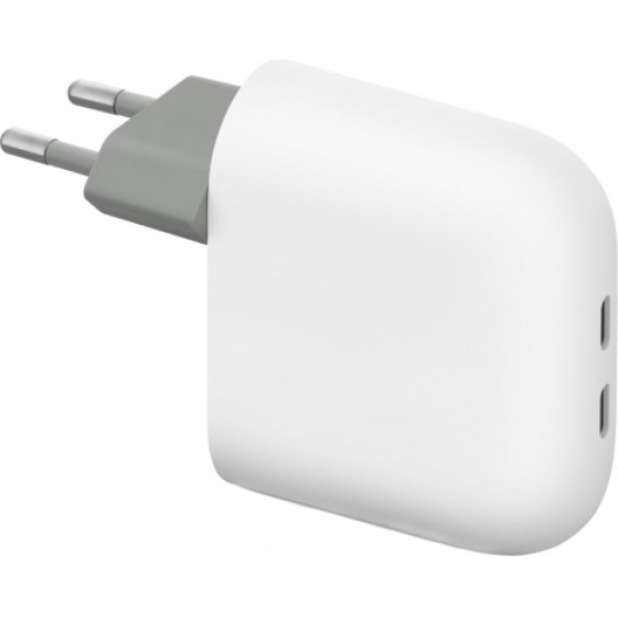 Google Wall Charger , 67W, 4A, 2 x USB-C, White - (GA09856-EU)