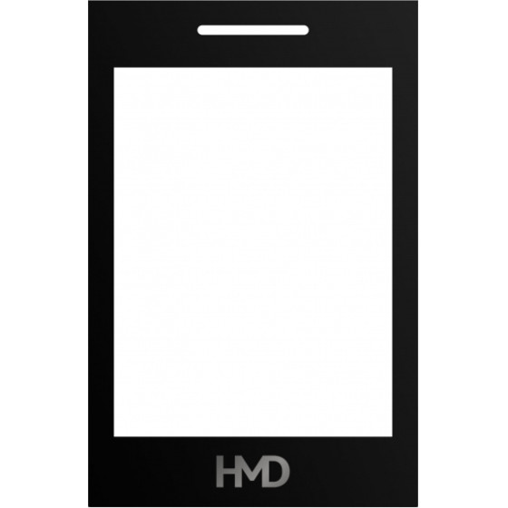 HMD Front Glass For 130 Music, Black - (SP20Z16Z1752Y)