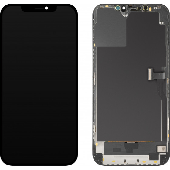 MP Lcd Display Module For Apple Iphone 12 Pro Max, Oled Diagnostic Version, Aftermarket, Black