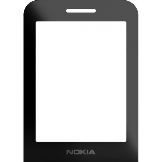 Nokia Front Glass For 225 4G (2024), Black - (5004000968SH0)